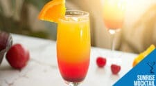 Sunrise Mocktail Recipe - Refreshing and Elegant Delight