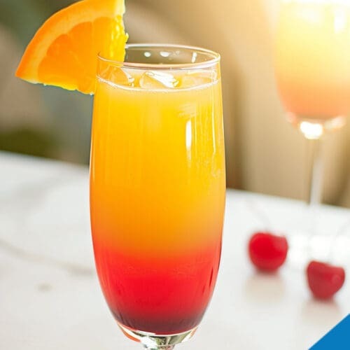 Sunrise Mocktail Recipe - Refreshing and Elegant Delight