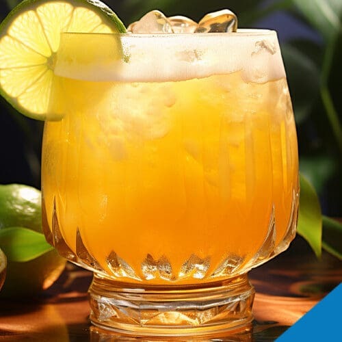 tiki tea cocktail