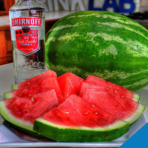 Vodka Infused Watermelon
