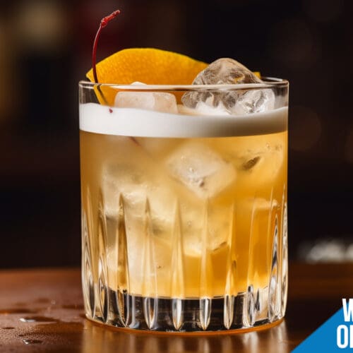 whiskey sour old fashioned Cocktail