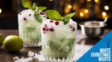 White Christmas Mojito