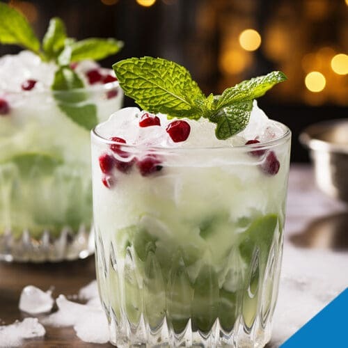 White Christmas Mojito