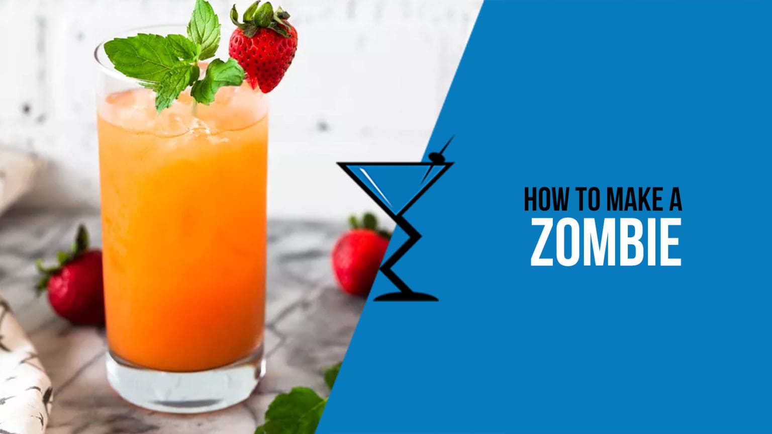 Zombie Cocktail Recipe Drink Lab Cocktail & Drink Recipes