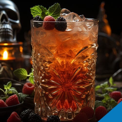 Zombie Cocktail Recipe - The Skull-Puncher of Exotic Drinks